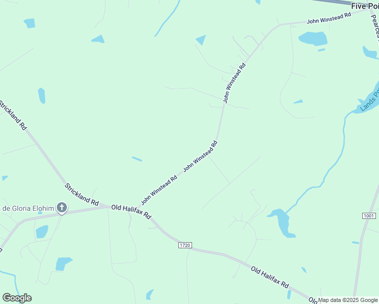 map of restaurants, bars, coffee shops, grocery stores, and more near 596 John Winstead Road in Louisburg
