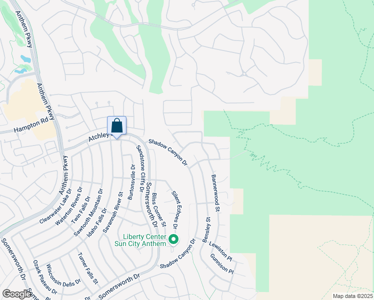 map of restaurants, bars, coffee shops, grocery stores, and more near 2225 Blackburn Hills Avenue in Henderson