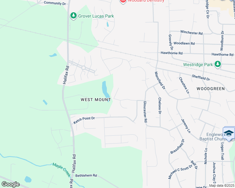 map of restaurants, bars, coffee shops, grocery stores, and more near 105 Hearthstone Court in Rocky Mount