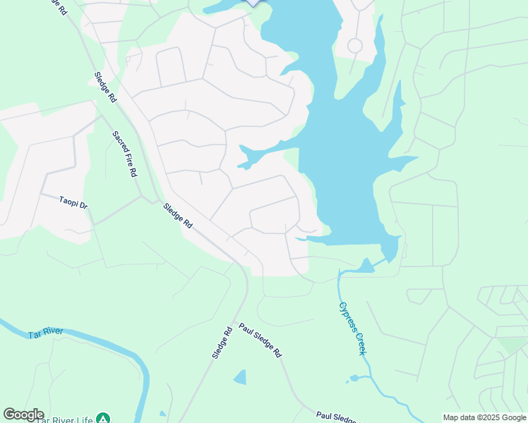map of restaurants, bars, coffee shops, grocery stores, and more near 114 Deer Cross Drive in Louisburg
