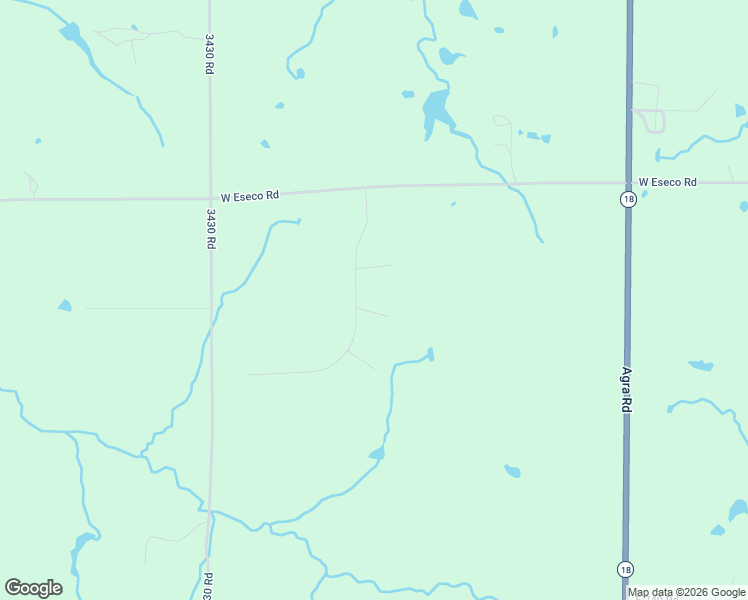 map of restaurants, bars, coffee shops, grocery stores, and more near 8121 West Eseco in Agra