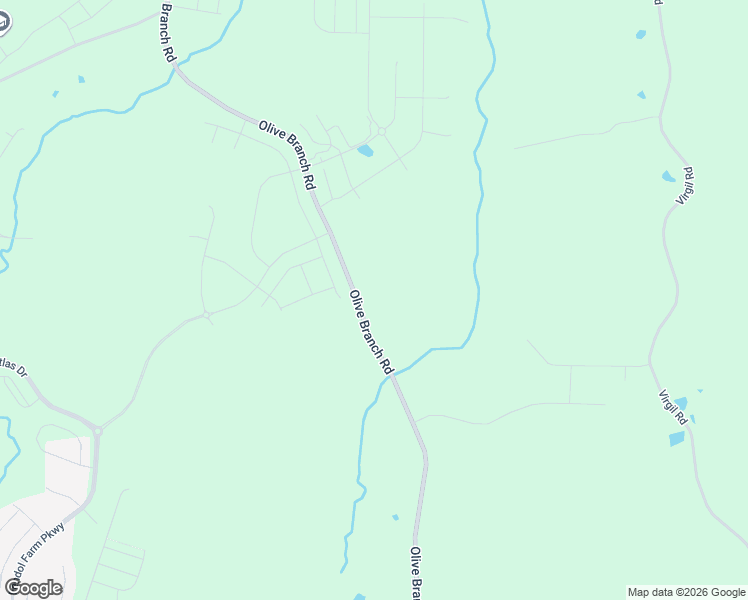 map of restaurants, bars, coffee shops, grocery stores, and more near 1313 Olive Branch Road in Durham