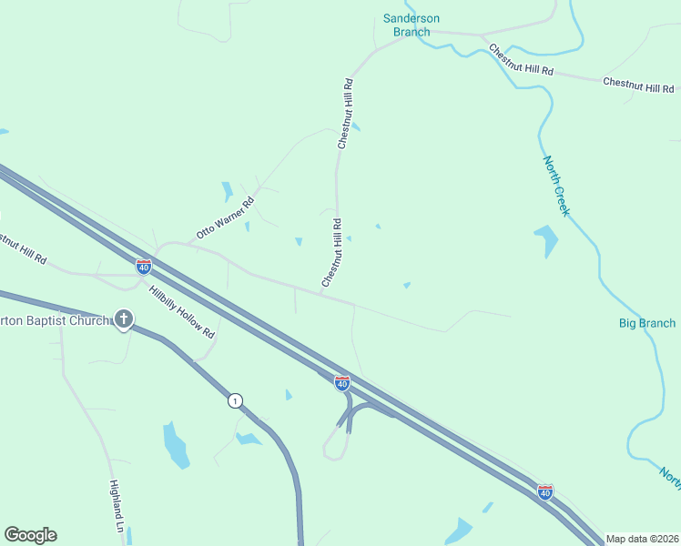map of restaurants, bars, coffee shops, grocery stores, and more near 2490 Chestnut Hill Road in Crossville