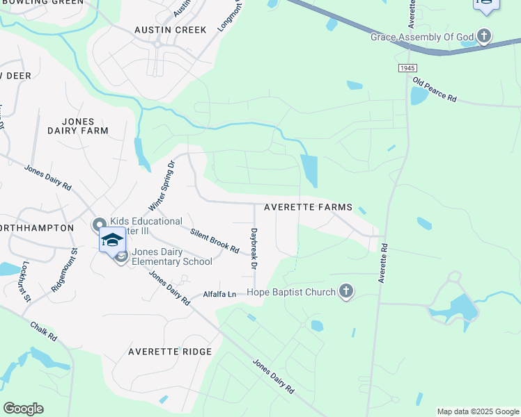map of restaurants, bars, coffee shops, grocery stores, and more near 6332 Daybreak Drive in Wake Forest