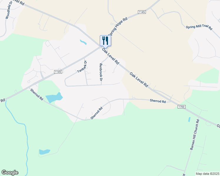 map of restaurants, bars, coffee shops, grocery stores, and more near 2993 Tanbark Drive in Nashville