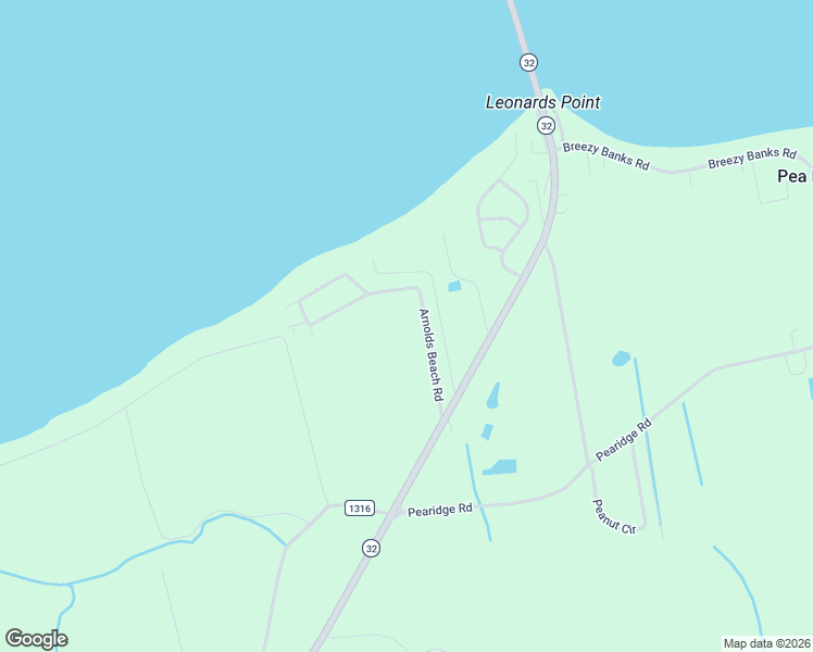 map of restaurants, bars, coffee shops, grocery stores, and more near 209 Arnolds Beach Road in Roper