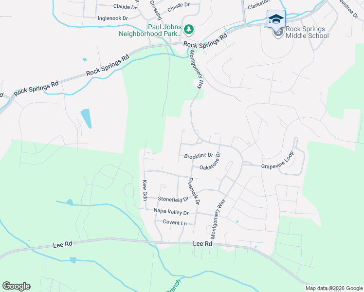 map of restaurants, bars, coffee shops, grocery stores, and more near 3909 Signature Court in Smyrna