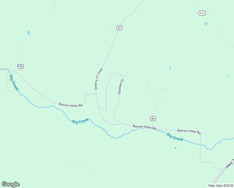 map of restaurants, bars, coffee shops, grocery stores, and more near 289 Quicker Drive in Marshall