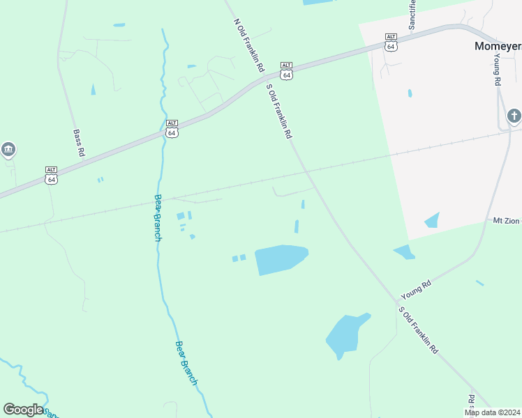 map of restaurants, bars, coffee shops, grocery stores, and more near 518 South Old Franklin Road in Nashville