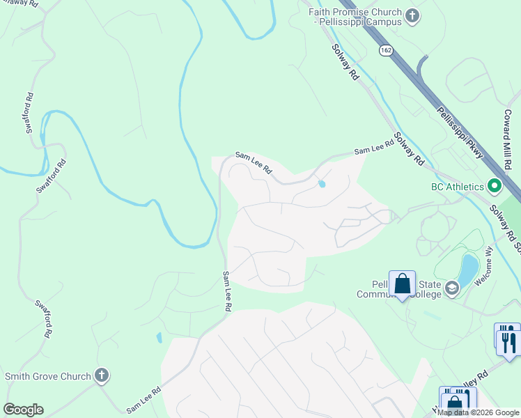 map of restaurants, bars, coffee shops, grocery stores, and more near 11002 Hunters Knoll Lane in Knoxville