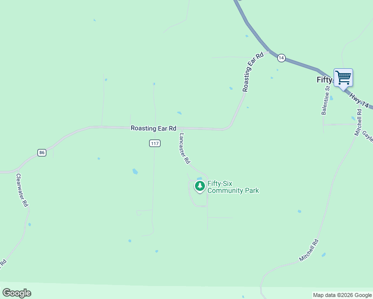 map of restaurants, bars, coffee shops, grocery stores, and more near 210 Lancaster Road in Fifty-Six