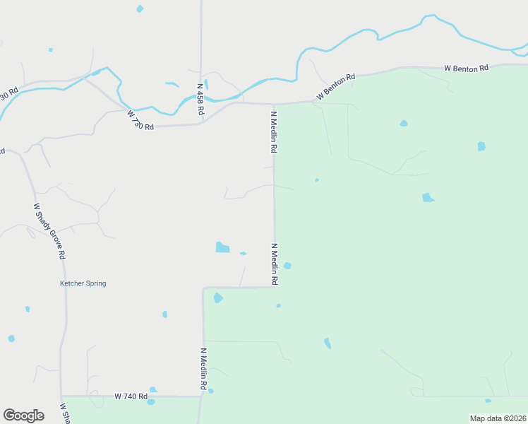 map of restaurants, bars, coffee shops, grocery stores, and more near 15359 North Medlin Road in Hulbert