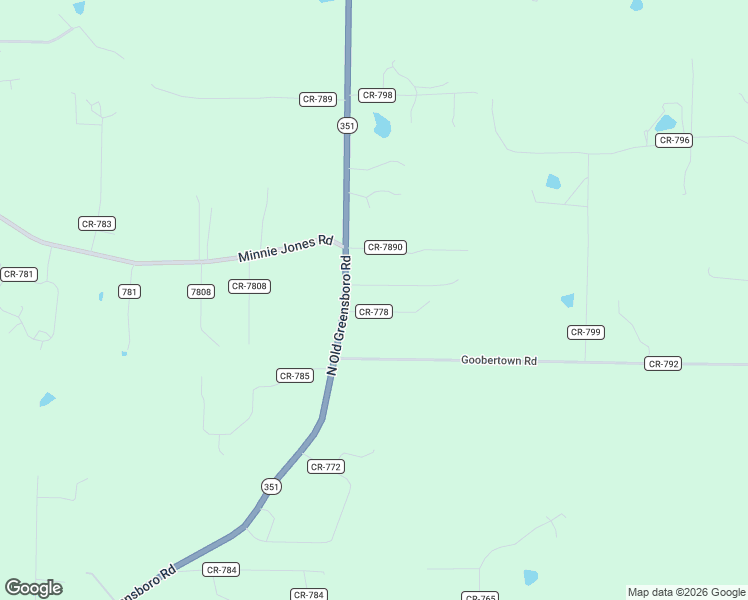 map of restaurants, bars, coffee shops, grocery stores, and more near 89 County Road 778 in Jonesboro