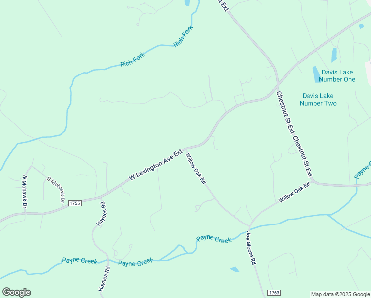 map of restaurants, bars, coffee shops, grocery stores, and more near 106 Willow Oak Road in High Point