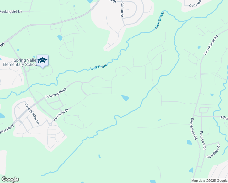 map of restaurants, bars, coffee shops, grocery stores, and more near 3445 Flat River Drive in Durham