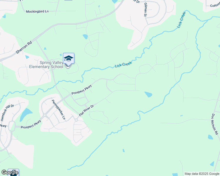 map of restaurants, bars, coffee shops, grocery stores, and more near 1017 Lubbock Lane in Durham