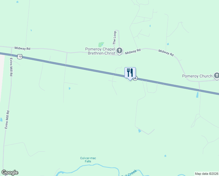map of restaurants, bars, coffee shops, grocery stores, and more near 154 Quail Point Drive in Smithville
