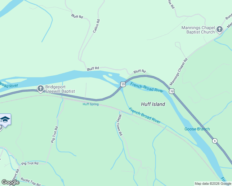 map of restaurants, bars, coffee shops, grocery stores, and more near 1688 U.S. 70 in Del Rio