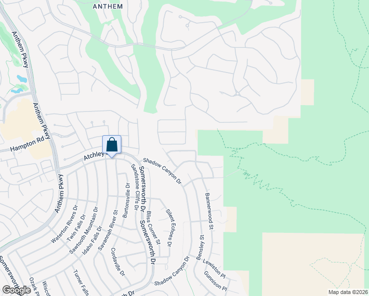 map of restaurants, bars, coffee shops, grocery stores, and more near 2202 Brighton Point Avenue in Henderson