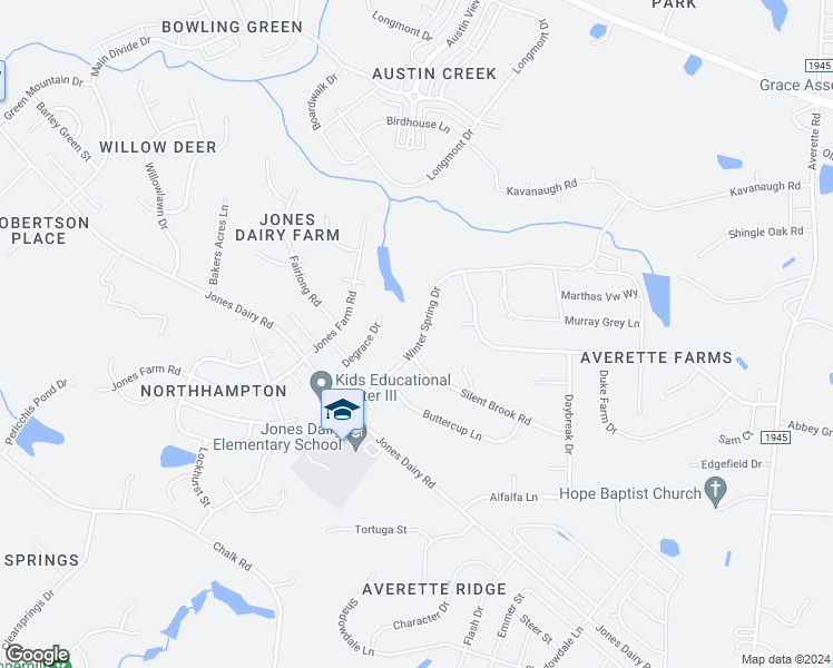 map of restaurants, bars, coffee shops, grocery stores, and more near 6313 Winter Spring Drive in Wake Forest