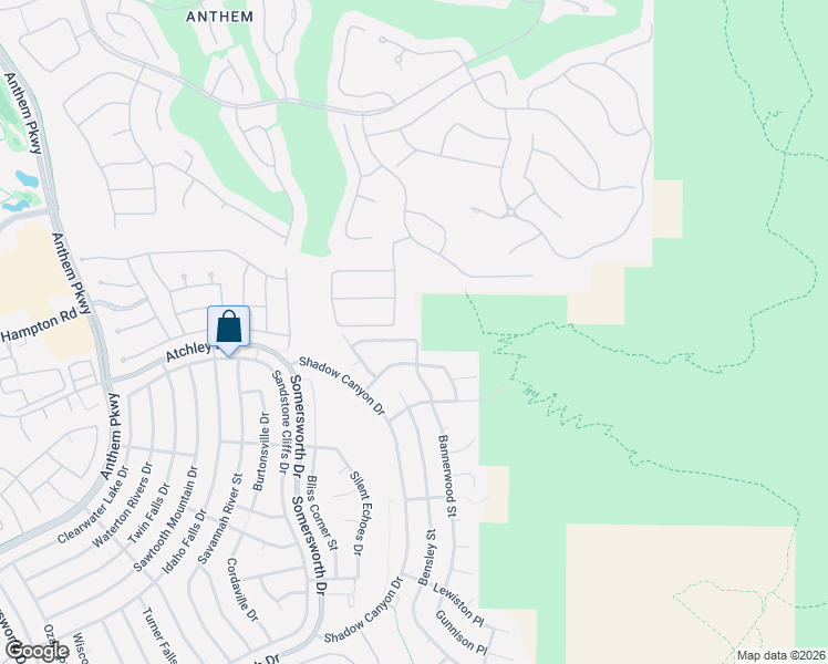 map of restaurants, bars, coffee shops, grocery stores, and more near 2080 Bannerwood Street in Henderson