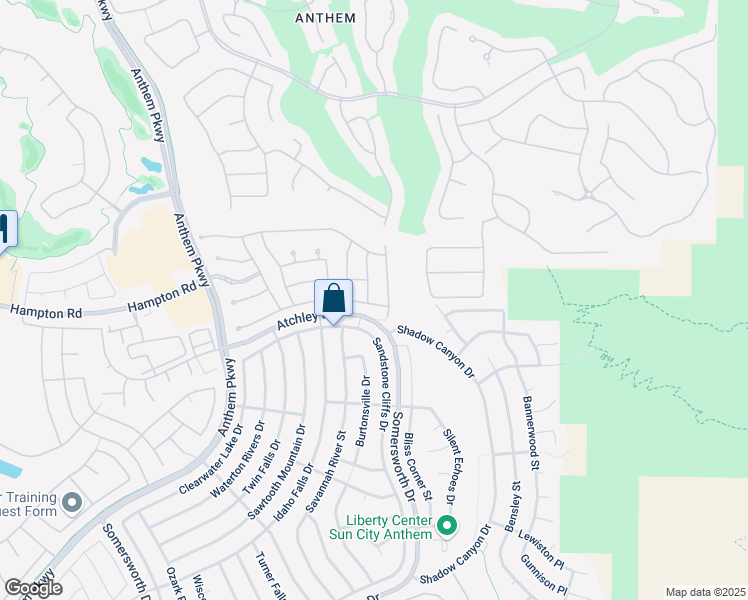 map of restaurants, bars, coffee shops, grocery stores, and more near 2080 Powder Springs Street in Henderson