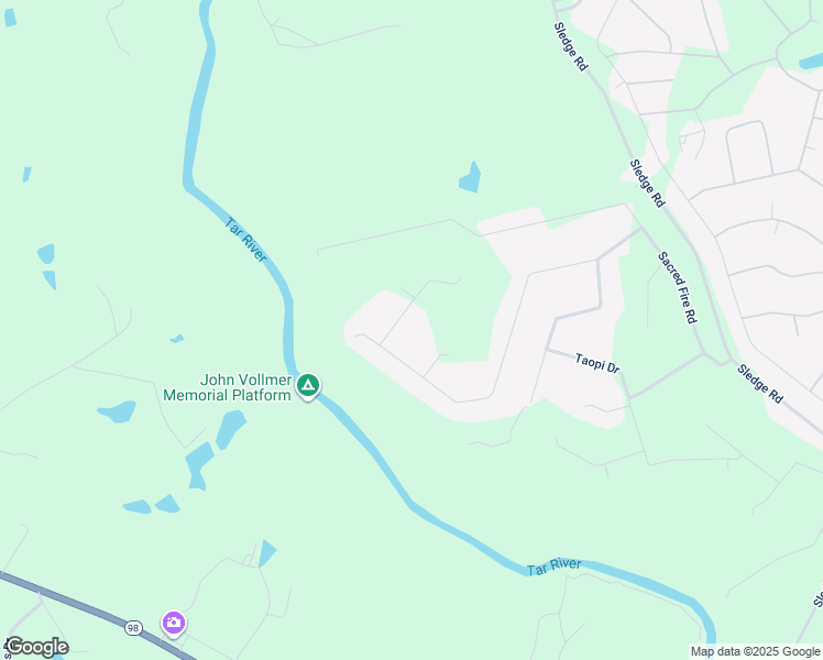 map of restaurants, bars, coffee shops, grocery stores, and more near 104 Prairie Dog Drive in Louisburg