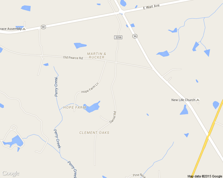 map of restaurants, bars, coffee shops, grocery stores, and more near 7135 Daniel Road in Wake Forest