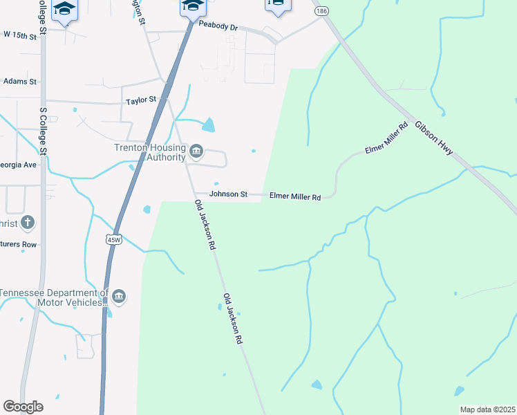 map of restaurants, bars, coffee shops, grocery stores, and more near 120 Johnson Street in Trenton
