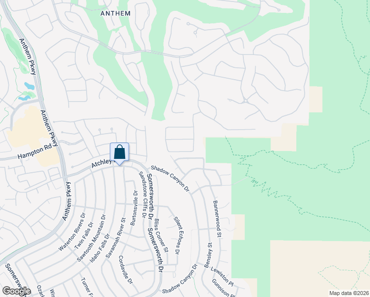 map of restaurants, bars, coffee shops, grocery stores, and more near 2202 Brighton Point Avenue in Henderson