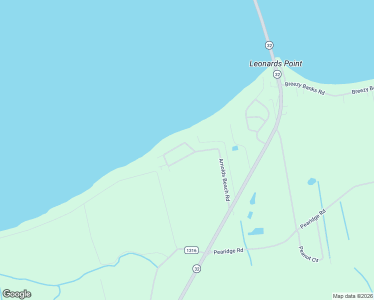 map of restaurants, bars, coffee shops, grocery stores, and more near 440 Arnolds Beach Road in Roper