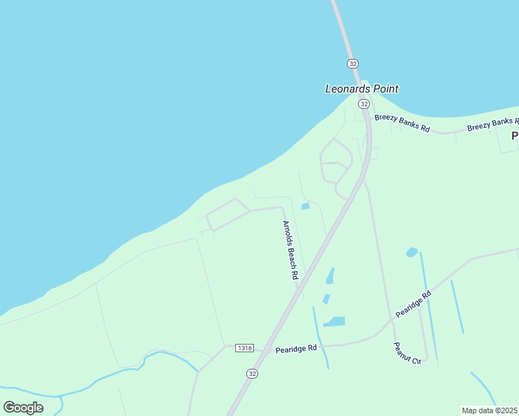map of restaurants, bars, coffee shops, grocery stores, and more near 400 Arnolds Beach Road in Roper