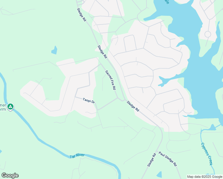 map of restaurants, bars, coffee shops, grocery stores, and more near 119 Sacred Fire Road in Louisburg