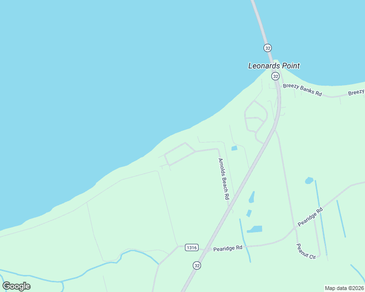 map of restaurants, bars, coffee shops, grocery stores, and more near 440 Arnolds Beach Road in Roper