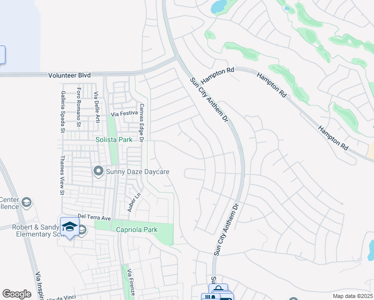 map of restaurants, bars, coffee shops, grocery stores, and more near 3048 Brownbirds Nest Drive in Henderson