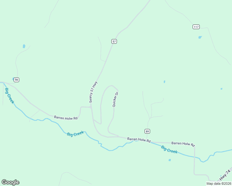 map of restaurants, bars, coffee shops, grocery stores, and more near 289 Quicker Drive in Marshall