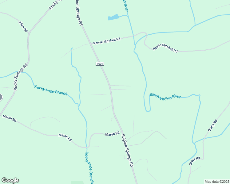 map of restaurants, bars, coffee shops, grocery stores, and more near Elliott Brann Mobile Home Park Drive in Alexander County