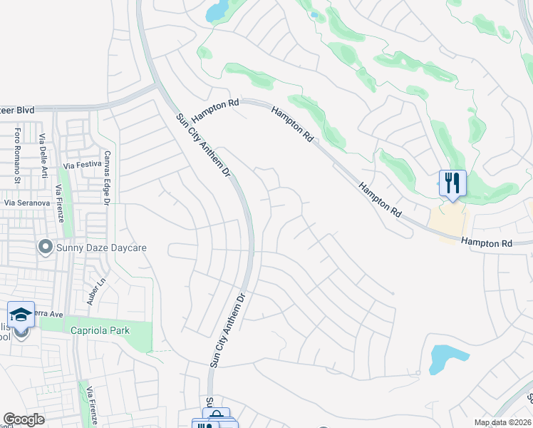 map of restaurants, bars, coffee shops, grocery stores, and more near 2043 Colvin Run Drive in Henderson