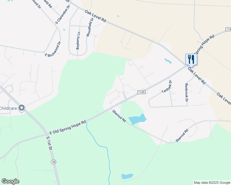 map of restaurants, bars, coffee shops, grocery stores, and more near 1901 Creek Road in Nashville