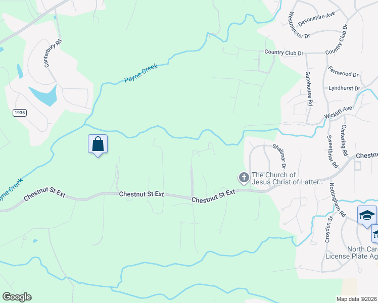 map of restaurants, bars, coffee shops, grocery stores, and more near 2375 Addison Boulevard in High Point