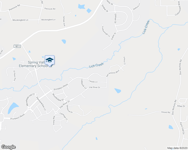 map of restaurants, bars, coffee shops, grocery stores, and more near 3316 Prospect Parkway in Durham