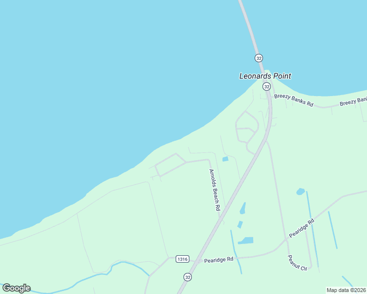 map of restaurants, bars, coffee shops, grocery stores, and more near 440-490 Arnolds Beach Road in Roper