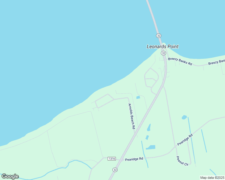 map of restaurants, bars, coffee shops, grocery stores, and more near 777 Arnolds Beach Road in Roper