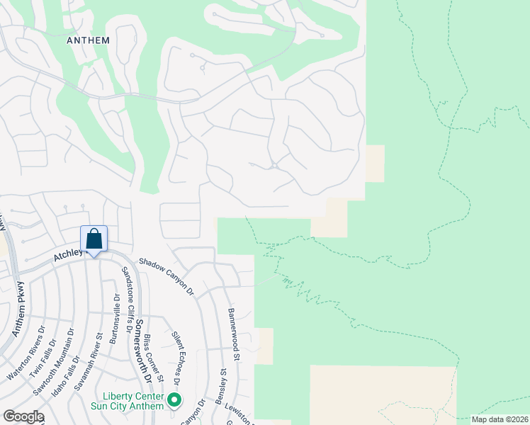map of restaurants, bars, coffee shops, grocery stores, and more near 53 Stonemark Drive in Henderson