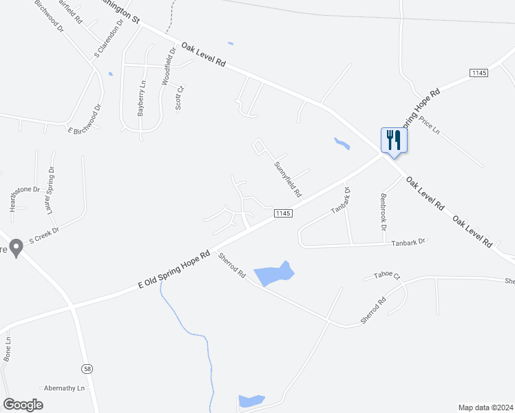 map of restaurants, bars, coffee shops, grocery stores, and more near 2008 Creek Road in Nashville