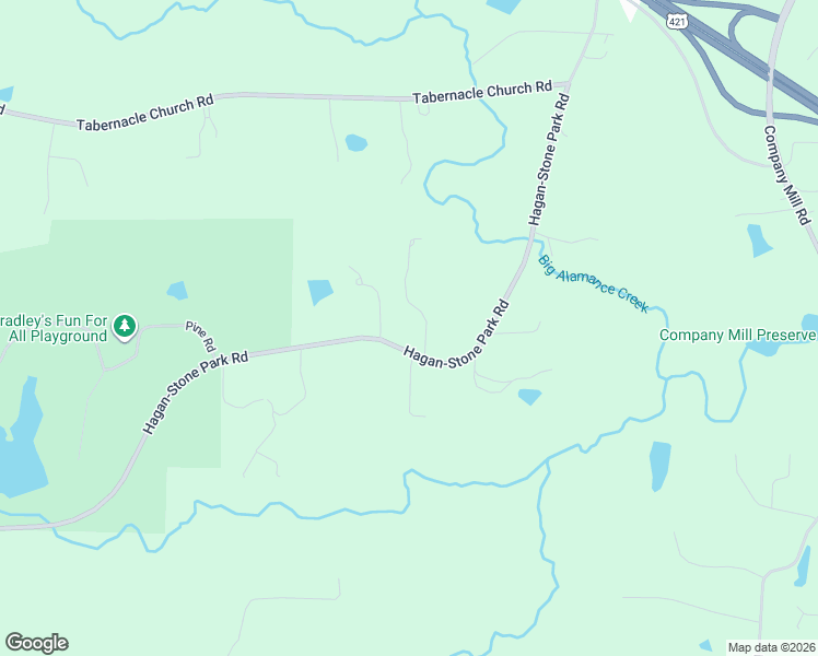 map of restaurants, bars, coffee shops, grocery stores, and more near 5804 Hagan-Stone Park Road in Pleasant Garden