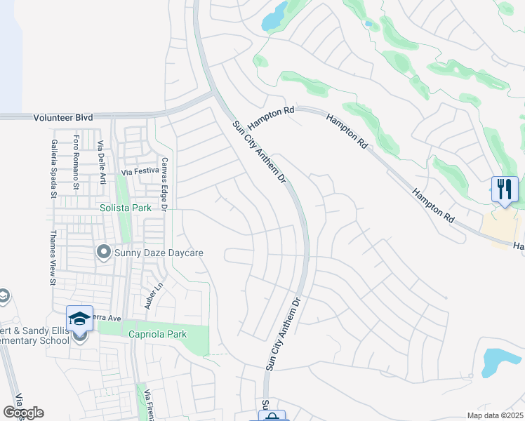 map of restaurants, bars, coffee shops, grocery stores, and more near 2026 Wildwood Lake Street in Henderson
