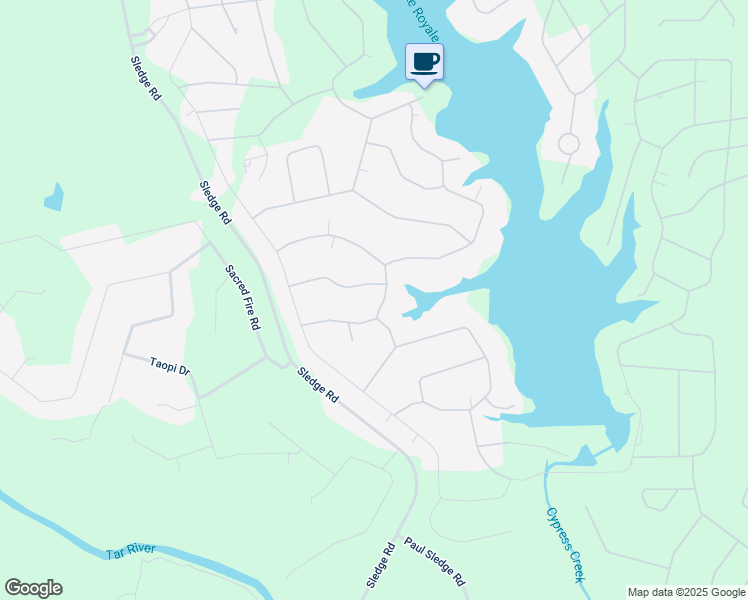 map of restaurants, bars, coffee shops, grocery stores, and more near 706 Sagamore Drive in Louisburg