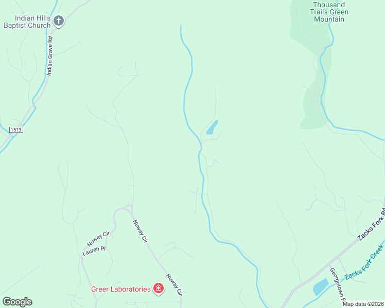 map of restaurants, bars, coffee shops, grocery stores, and more near 2305 Old Mill Road in Lenoir