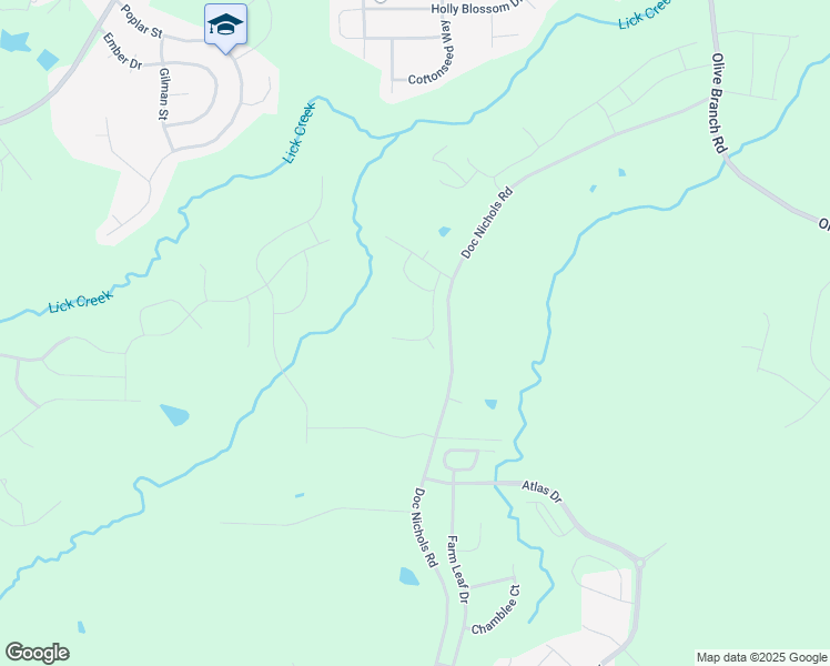 map of restaurants, bars, coffee shops, grocery stores, and more near 2202 Knight Crossing Road in Durham